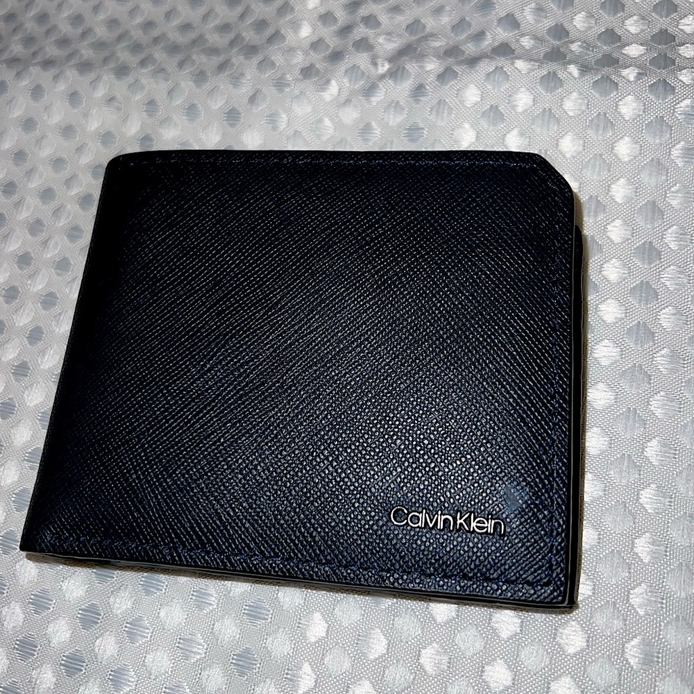 Navy Blue Calvin Klein Wallet